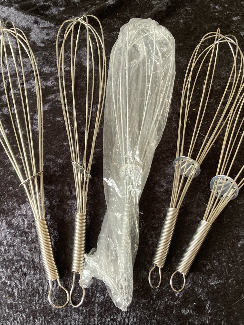 Stainless Steel Whisk Set - Silver